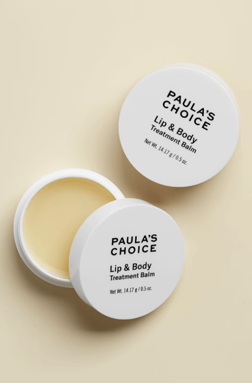 Paula's Choice Lip & Body Treatment Balm, air travel beauty essentials