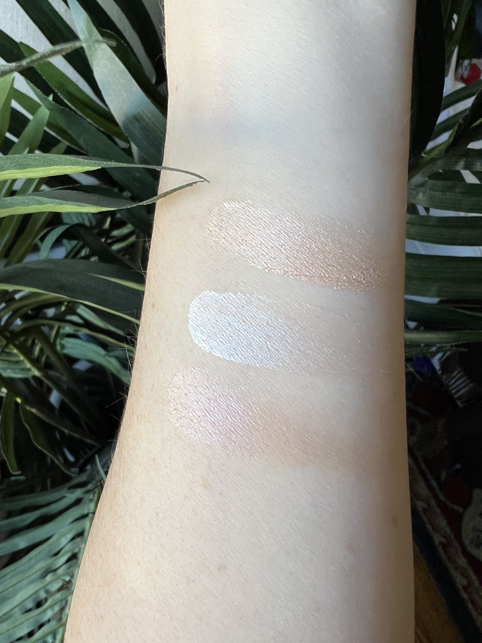 RMS Beauty Luminizer swatches RMS Beauty Luminizer swatches