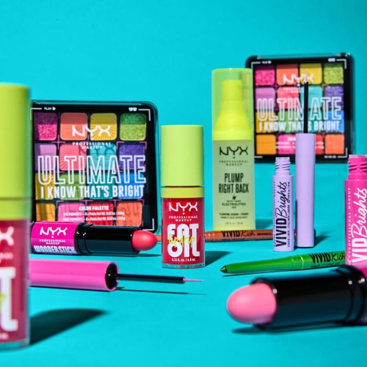 Products shot of NYX Cosmetics, Affordable Makeup Brands